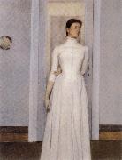 Portrait of Marguerite Khnopff Claude Monet